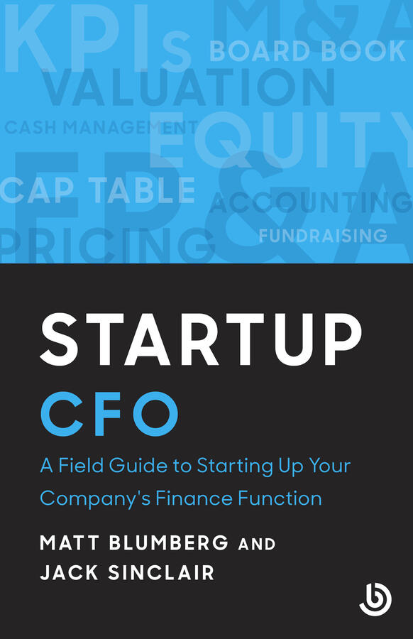 A Field Guide to Starting up Your Company's Finance Function